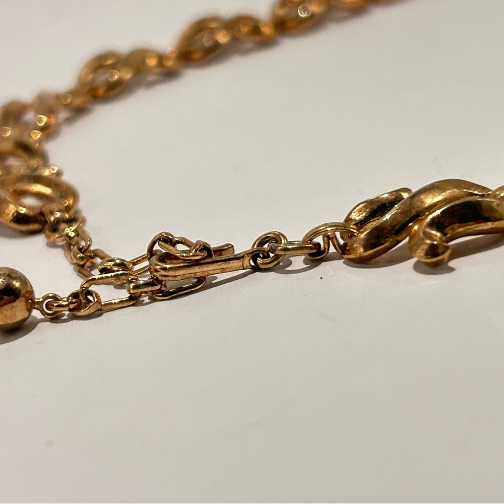 Elegant Gold Chain Necklace by Trifari